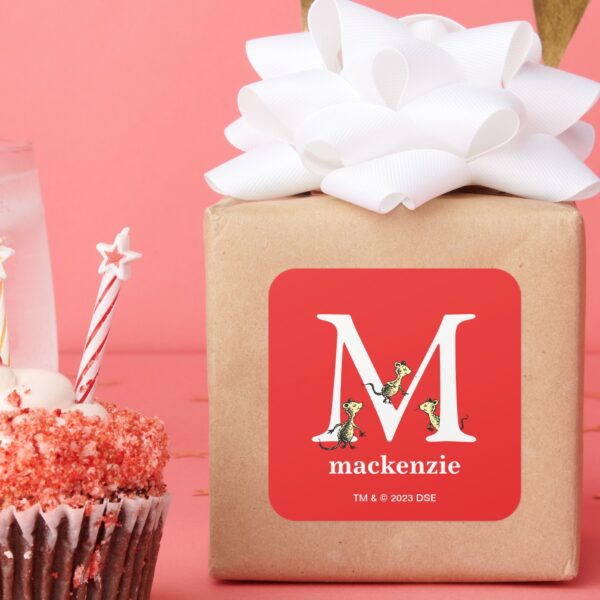 Dr._Seuss's_ABC__Letter_M_-_White___Add_Your_Name_Square_Sticker_6 Dr. Seusss ABC Letter M White Add Your Name Square Sticker