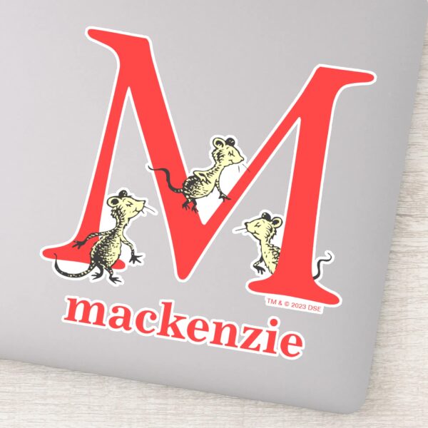 Dr._Seuss's_ABC__Letter_M_-_White___Add_Your_Name_Sticker_1 Dr. Seusss ABC Letter M White Add Your Name Sticker