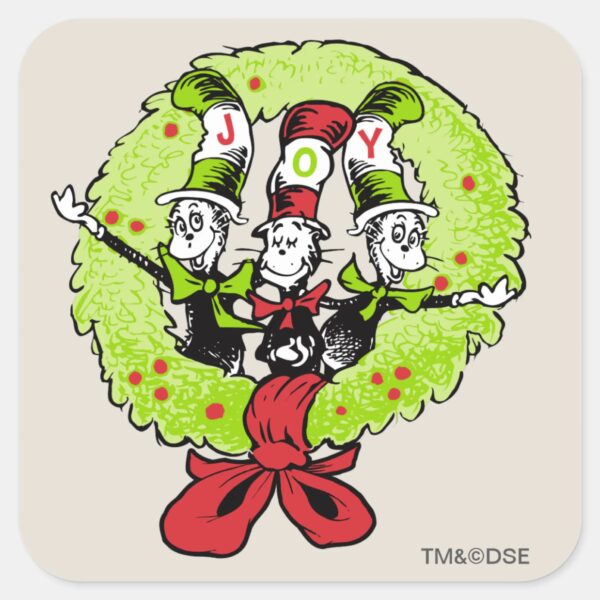 Dr_Seuss___Grinch___Who-ville_Christmas_Joy_Square_Sticker_1 Dr Seuss Grinch Who Ville Christmas Joy Square Sticker