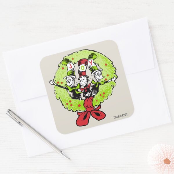 Dr_Seuss___Grinch___Who-ville_Christmas_Joy_Square_Sticker_3 Dr Seuss Grinch Who Ville Christmas Joy Square Sticker