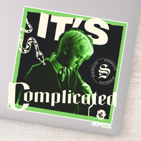 Draco_Malfoy_-__It's_Complicated__Sticker_1 Draco Malfoy Its Complicated Sticker