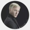 Draco_Malfoy_Arms_Crossed_Classic_Round_Sticker_1 Draco Malfoy Arms Crossed Classic Round Sticker