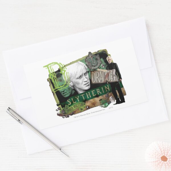 Draco_Malfoy_Collage_1_Rectangular_Sticker_3 Draco Malfoy Collage 1 Rectangular Sticker