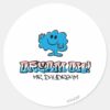 Dream On With Mr. Daydream Classic Round Sticker