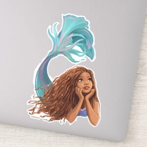 Dreamy Mermaid Ariel Art Sticker