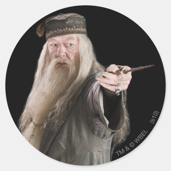 Dumbledore_Classic_Round_Sticker_1 Dumbledore Classic Round Sticker