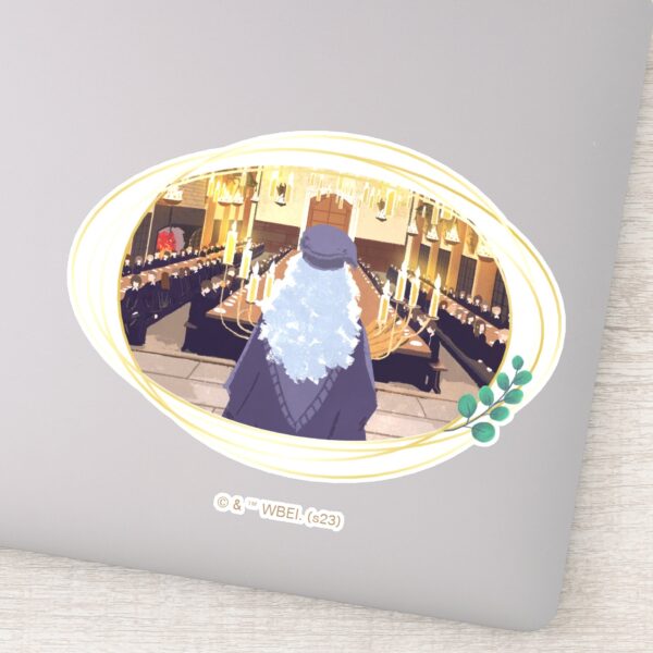 Dumbledore_Speaking_in_the_Hogwarts_Great_Hall_Sticker_1 Dumbledore Speaking In The Hogwarts Great Hall Sticker