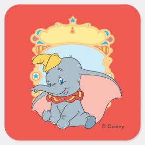 Dumbo Square Sticker