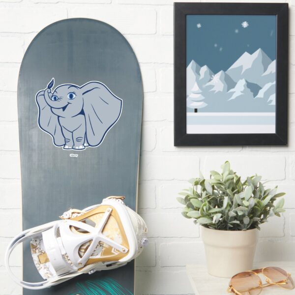 Dumbo___Cartoon_Dumbo_Holding_Up_Feather_Sticker_7 Dumbo Cartoon Dumbo Holding Up Feather Sticker