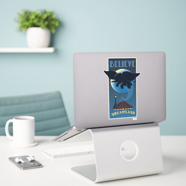Dumbo___Dreamland__Believe__Attraction_Art_Sticker_3 Dumbo Dreamland Believe Attraction Art Sticker