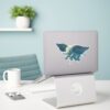 Dumbo Flying Dumbo Painted Art Sticker