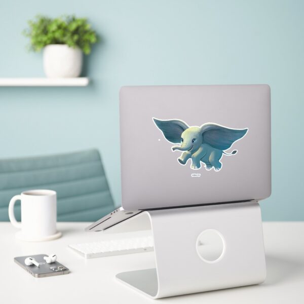 Dumbo___Flying_Dumbo_Painted_Art_Sticker_3 Dumbo Flying Dumbo Painted Art Sticker