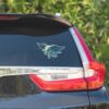 Dumbo Flying Dumbo Painted Art Sticker