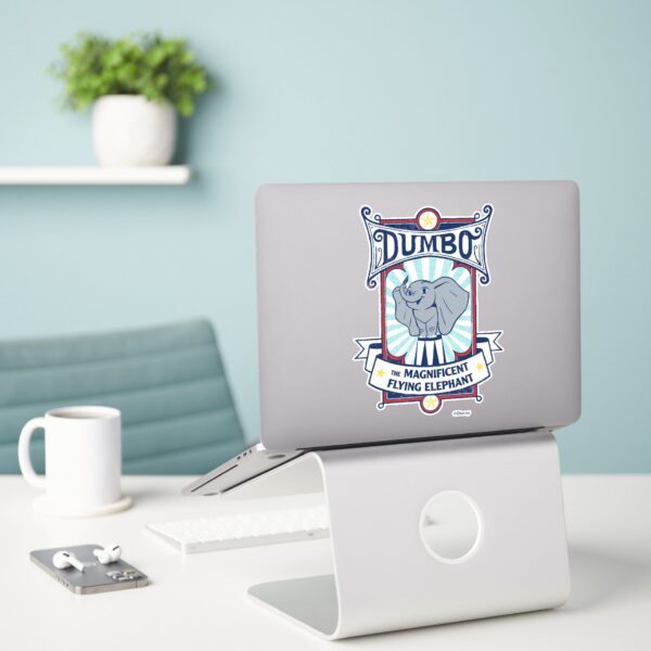 Dumbo___The_Magnificent_Flying_Elephant_Circus_Art_Sticker_3 Dumbo The Magnificent Flying Elephant Circus Art Sticker