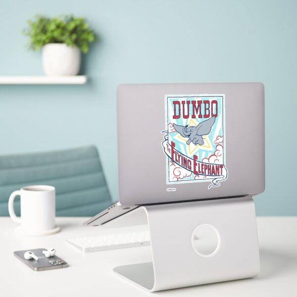 Dumbo____The_Flying_Elephant__Circus_Art_Sticker_3 Dumbo The Flying Elephant Circus Art Sticker