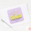 Dumbo The Flying Elephant Square Sticker