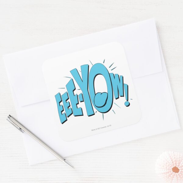 EEE-YOW!_SQUARE_STICKER_3 EEE YOW SQUARE STICKER