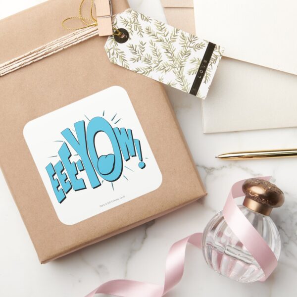 EEE-YOW!_SQUARE_STICKER_5 EEE YOW SQUARE STICKER