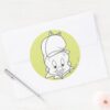 ELMER_FUDD™_Head_Shot_Classic_Round_Sticker_3 ELMER FUDD™ Head Shot Classic Round Sticker