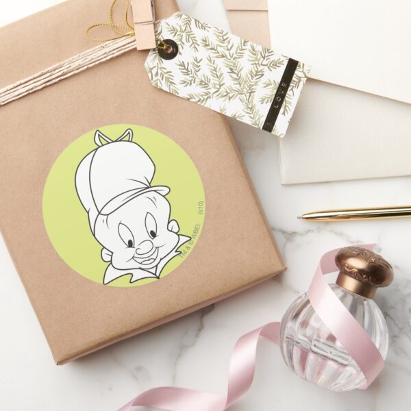 ELMER_FUDD™_Head_Shot_Classic_Round_Sticker_5 ELMER FUDD™ Head Shot Classic Round Sticker