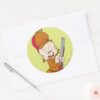 ELMER_FUDD™_Ready_to_Hunt_Classic_Round_Sticker_3 ELMER FUDD™ Ready To Hunt Classic Round Sticker