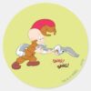 ELMER_FUDD™_and_BUGS_BUNNY™_Classic_Round_Sticker_1 ELMER FUDD™ And BUGS BUNNY™ Classic Round Sticker