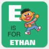 E_is_for_Ernie___Add_Your_Name_Square_Sticker_1 E Is For Ernie Add Your Name Square Sticker