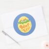 Easter_Oscar_the_Grouch_Classic_Round_Sticker_3 Easter Oscar The Grouch Classic Round Sticker