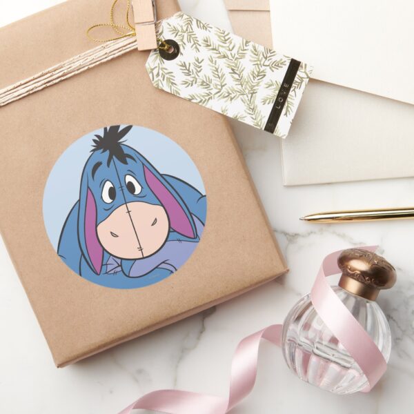 Eeyore_10_classic_round_sticker_5 Eeyore 10 Classic Round Sticker