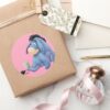 Eeyore_13_classic_round_sticker_5 Eeyore 13 Classic Round Sticker
