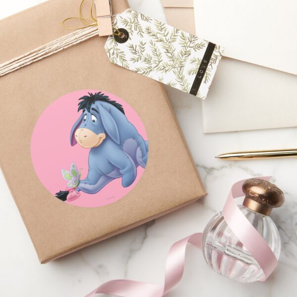 Eeyore_13_classic_round_sticker_5 Eeyore 13 Classic Round Sticker