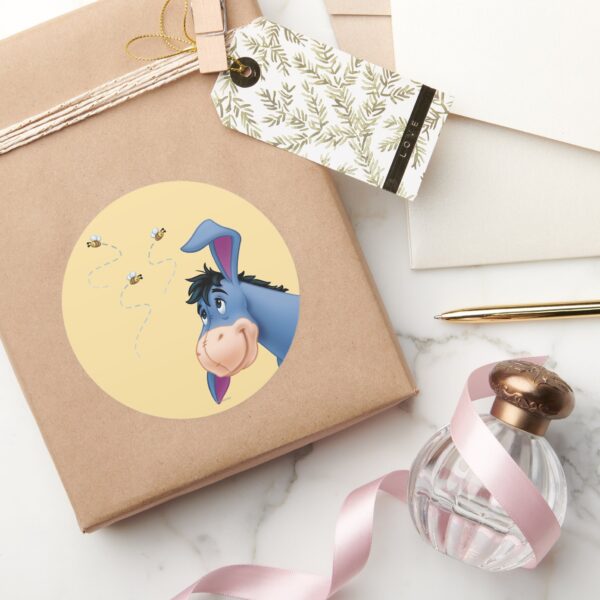 Eeyore_2_classic_round_sticker_5 Eeyore 2 Classic Round Sticker