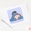 Eeyore_3_square_sticker_3 Eeyore 3 Square Sticker