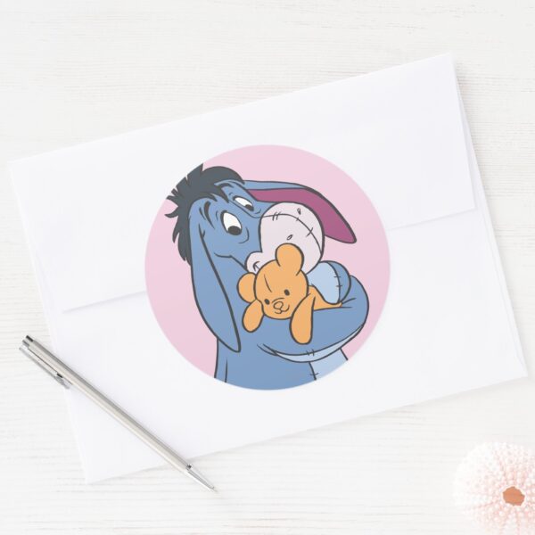Eeyore 8 Classic Round Sticker