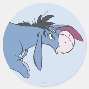 Eeyore 9 Classic Round Sticker