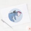 Eeyore_9_classic_round_sticker_3 Eeyore 9 Classic Round Sticker