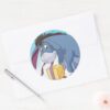 Eeyore_Wrapping_Gift_Classic_Round_Sticker_3 Eeyore Wrapping Gift Classic Round Sticker