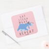 Eeyore___Eat_Sleep_Work_Repeat_Square_Sticker_3 Eeyore Eat Sleep Work Repeat Square Sticker