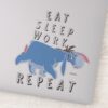 Eeyore___Eat_Sleep_Work_Repeat_Sticker_1 Eeyore Eat Sleep Work Repeat Sticker