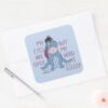 Eeyore___My_Mind_is_Asleep_Quote_Square_Sticker_3 Eeyore My Mind Is Asleep Quote Square Sticker