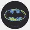 Electric_Up_Batman_Symbol_Classic_Round_Sticker_1 Electric Up Batman Symbol Classic Round Sticker