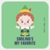 Elf The Movie Cute Buddy Square Sticker