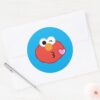 Elmo_Face_Throwing_a_Kiss_Classic_Round_Sticker_3 Elmo Face Throwing A Kiss Classic Round Sticker