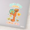 Elmo_Holding_his_Pet_Goldfish_Sticker_1 Elmo Holding His Pet Goldfish Sticker