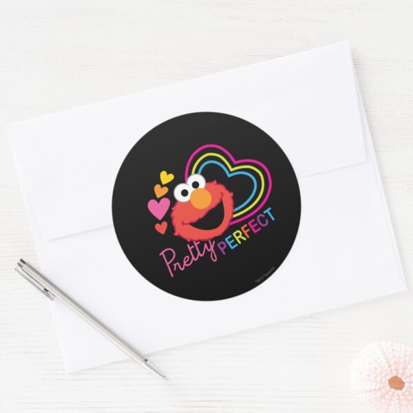 Elmo_Pretty_Perfect_Classic_Round_Sticker_3 Elmo Pretty Perfect Classic Round Sticker
