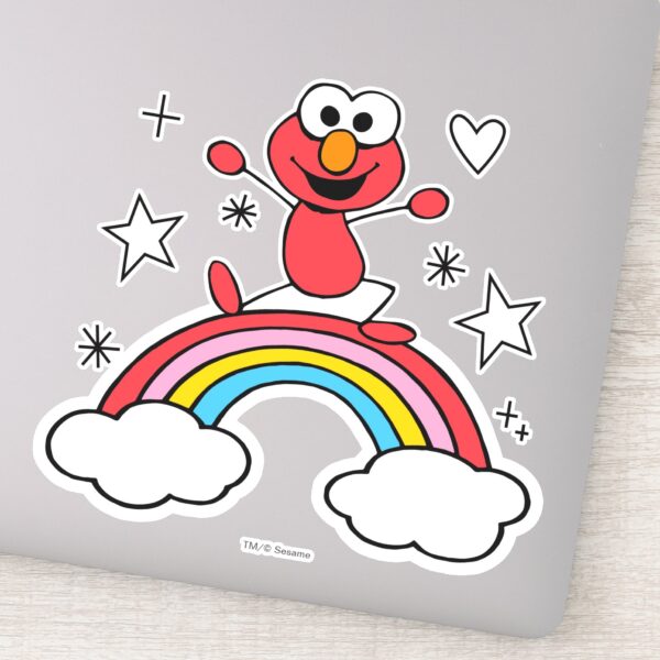 Elmo_Rainbow_Doodley_Graphic_Sticker_1 Elmo Rainbow Doodley Graphic Sticker