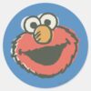 Elmo_Retro_Classic_Round_Sticker_1 Elmo Retro Classic Round Sticker