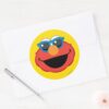 Elmo_Smiling_Face_with_Sunglasses_Classic_Round_Sticker_3 Elmo Smiling Face With Sunglasses Classic Round Sticker