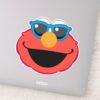 Elmo Smiling Face With Sunglasses Sticker