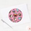 Elmo Sweet Treat Sticker Pattern